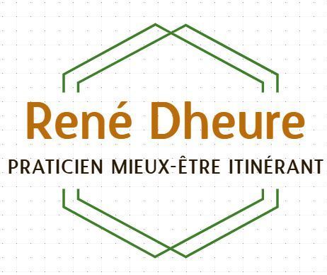 2 hexagones englobent les noms et prénoms de René Dheure.